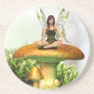 The Toadstool Fairy Coaster