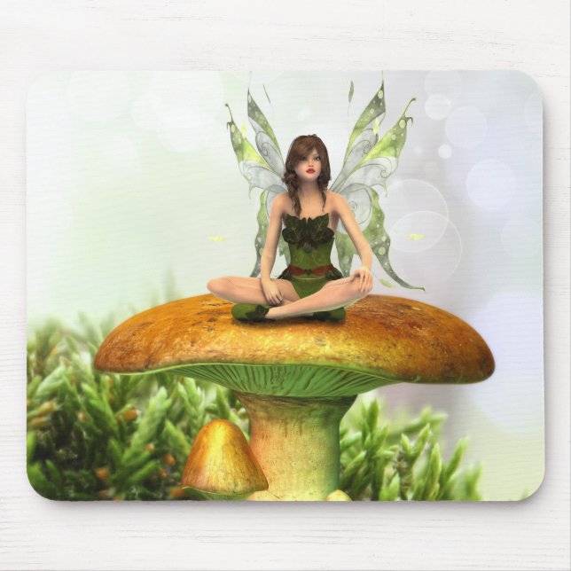 The Toadstool Fairy Mouse Mat (Front)