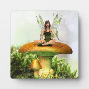 The Toadstool Fairy Plaque