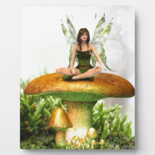 The Toadstool Fairy Plaque