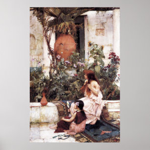 The Toilet, by John William Waterhouse - 1889 Poster