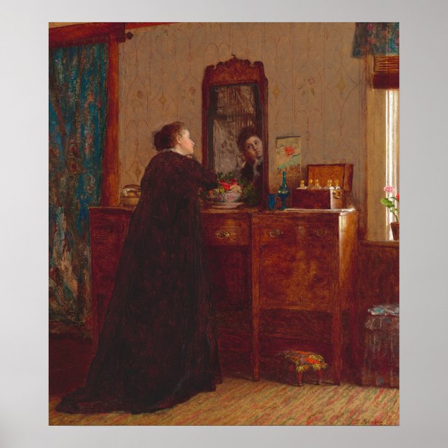 The Toilet - Eastman Johnson Fine Art Poster (Front)