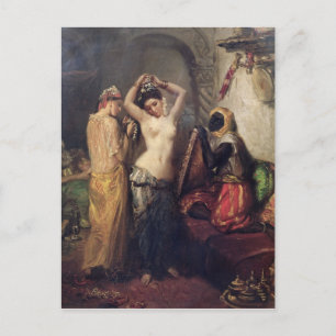 The Toilet in the Seraglio Postcard