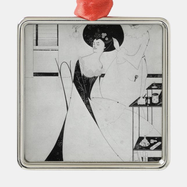 The Toilet of Salome Metal Tree Decoration (Front)