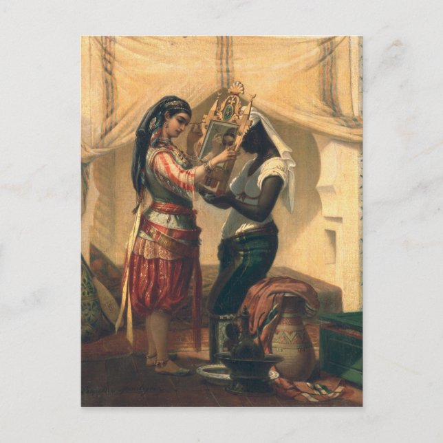 The Toilet of the Odalisque Postcard (Front)