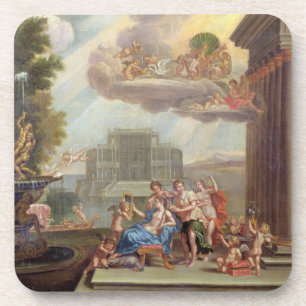 The Toilet of Venus, 18th century Coaster