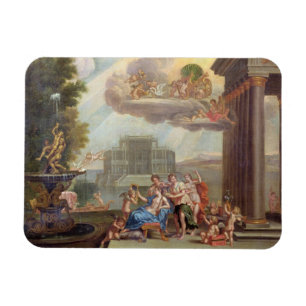 The Toilet of Venus, 18th century Magnet