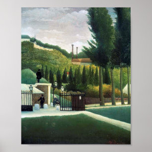 The toll by Henri Rousseau Poster