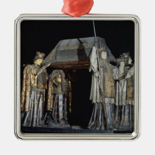 The tomb of Christopher Columbus Metal Tree Decoration