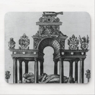 The Tomb of Elizabeth I, 1620 Mouse Mat