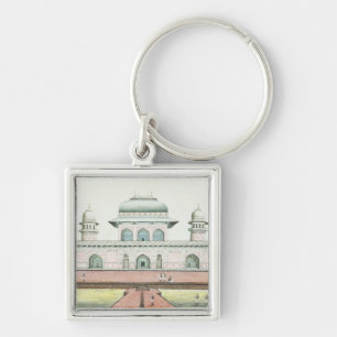 The Tomb of Itimad-Ud-Daula, near Agra, c.1830s (w Key Ring