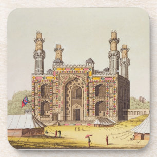 The Tomb of the Mughal emperor Akbar, from 'Le Cos Coaster