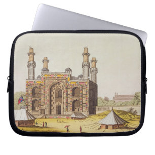 The Tomb of the Mughal emperor Akbar, from 'Le Cos Laptop Sleeve