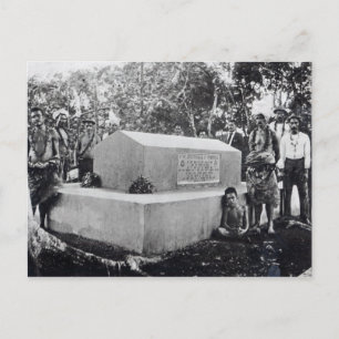 The Tomb of Tusitala Postcard