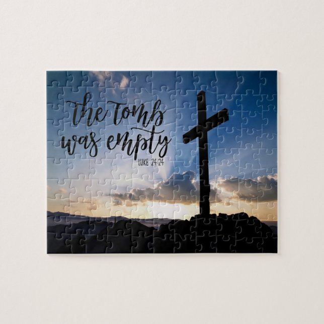 The Tomb Was Empty Jigsaw Puzzle (Horizontal)