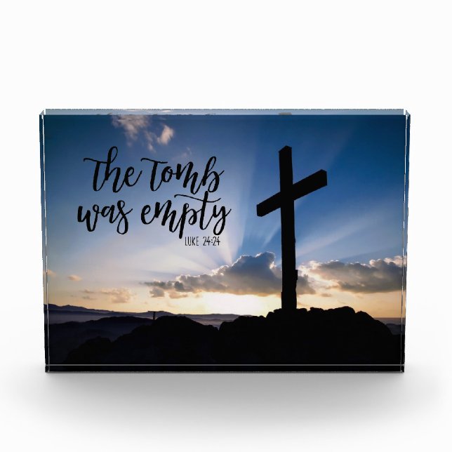 The Tomb Was Empty Photo Block (Front)