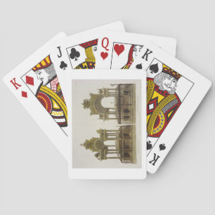 The Tombs of Queen Elizabeth I and Mary Queen of S Playing Cards