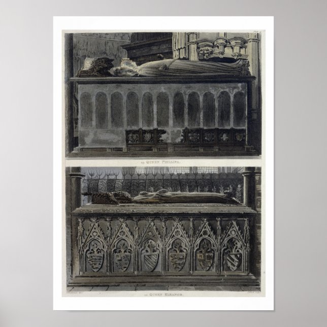 The Tombs of Queen Philippa and Queen Eleanor, pla Poster (Front)