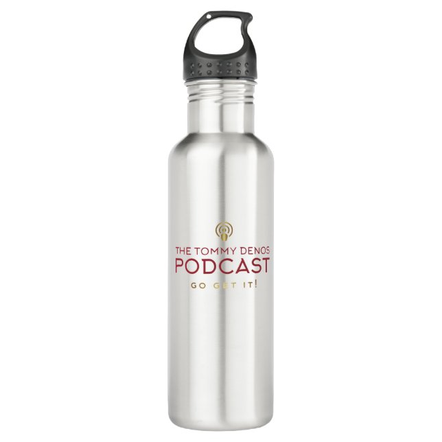 The Tommy Denos Logo 710 Ml Water Bottle (Front)