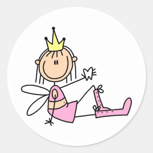 The Tooth Fairy Sticker (Front)