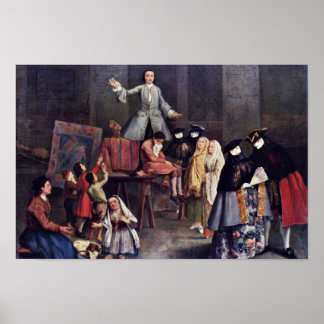 The Tooth-Puller By Longhi Pietro (Best Quality) Poster