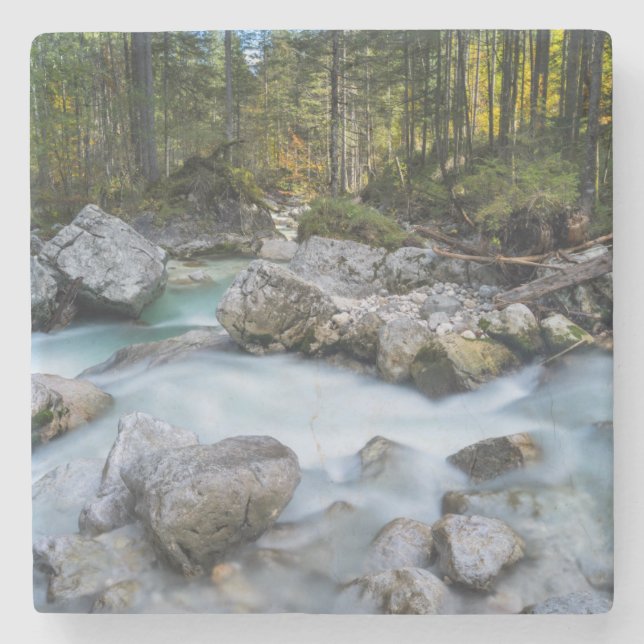 The torrent Ramsauer Ache Stone Coaster (Front)