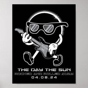 The Total Solar Eclipse Day Sun Poster