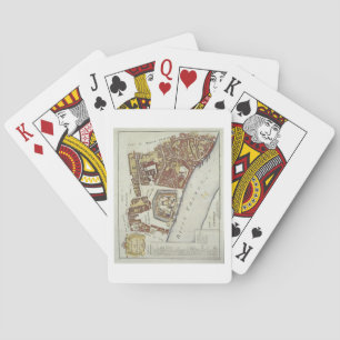 The Tower and St. Catherine's, for 'Stow's Survey Playing Cards