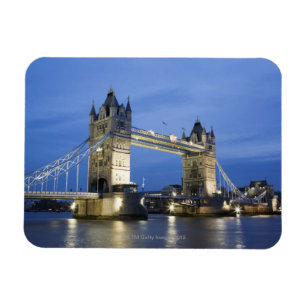 The Tower Bridge at Dusk Magnet