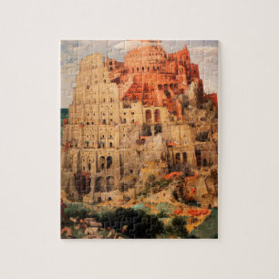 The Tower of Babel by Pieter Bruegel the Elder Jigsaw Puzzle