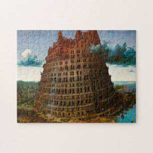 The Tower of Babel by Pieter Bruegel the Elder Jigsaw Puzzle
