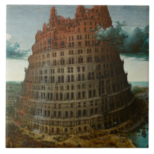 The Tower of Babel (by Pieter Bruegel the Elder) Tile