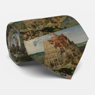 The Tower of Babel by Pieter Bruegel Tie