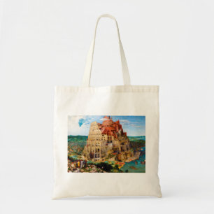 The Tower of Babel Pieter Bruegel the Elder art Tote Bag