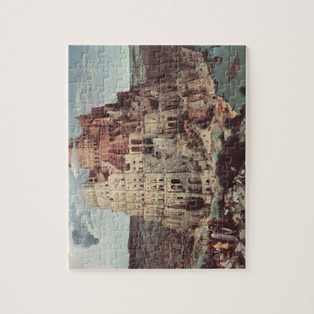 The Tower of Babel - Pieter Bruegel the Elder Jigsaw Puzzle (Vertical)