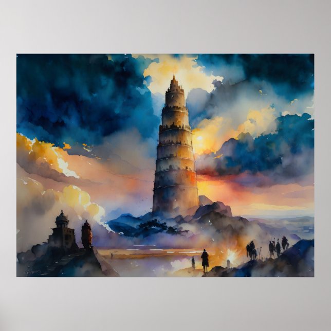 The Tower Of Babel Poster (Front)