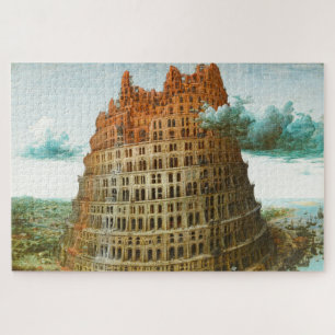The Tower of Babel (Rotterdam) Jigsaw Puzzle