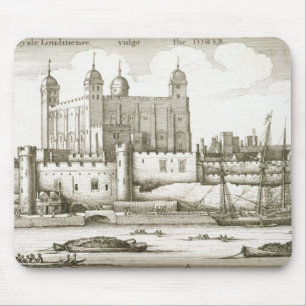 The Tower of London, 1647 (engraving) Mouse Mat