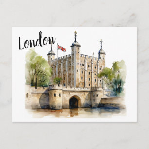 The Tower of London: Guardian of British History Postcard