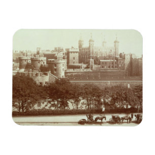 The Tower of London (sepia photo) Magnet