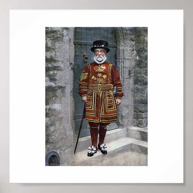 The Tower  Of London  The Yeoman Warder Poster (Front)