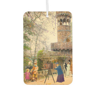 The tower of the Quinta da Regaleira (Portugal) Car Air Freshener