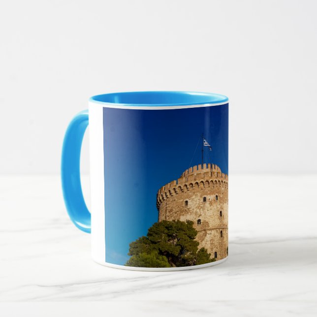 THE TOWER OF THESSALONIKI MUG (Front Left)