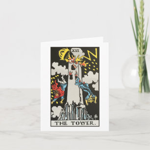The Tower - Rider Waite Smith tarot Card