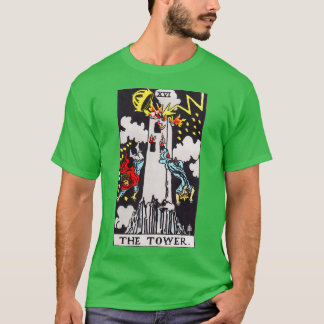 The Tower Tarot Card TAROT trending T-Shirt