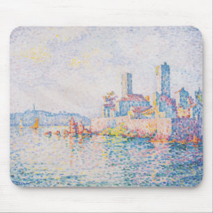 The Towers of Antibes (by Paul Signac) Mouse Mat