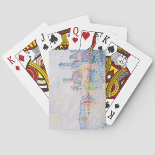 The Towers of Antibes (by Paul Signac) Playing Cards