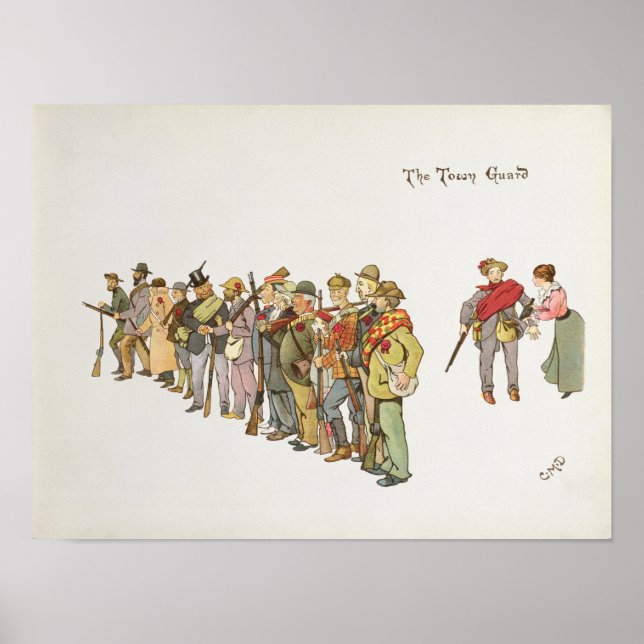 The Town Guard from The Leaguer of Ladysmith Poster (Front)