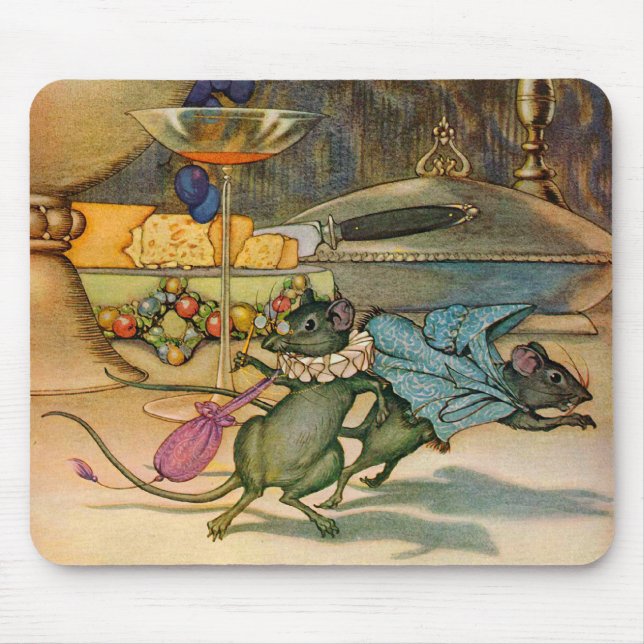 The Town Mouse and The Country Mouse Mat (Front)
