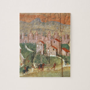 The Town of Prato (fresco) Jigsaw Puzzle